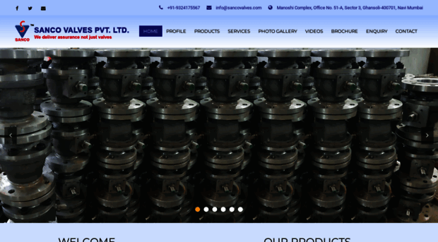 sancovalves.com