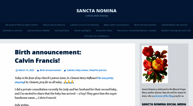 sanctanomina.net