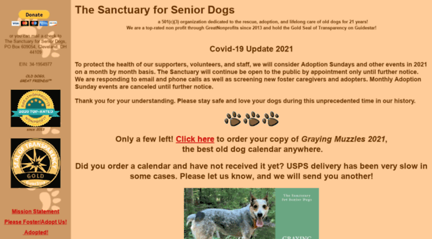 sanctuaryforseniordogs.org