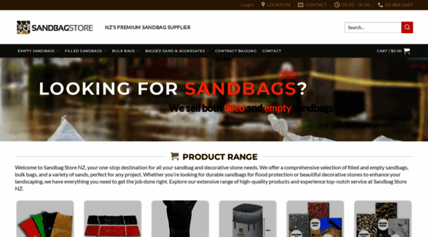 sandbagstore.co.nz