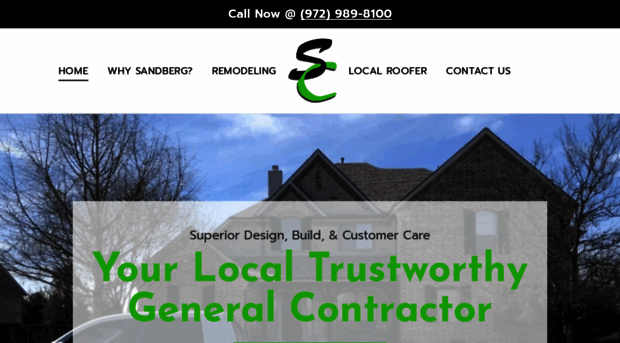 sandbergcontracting.com