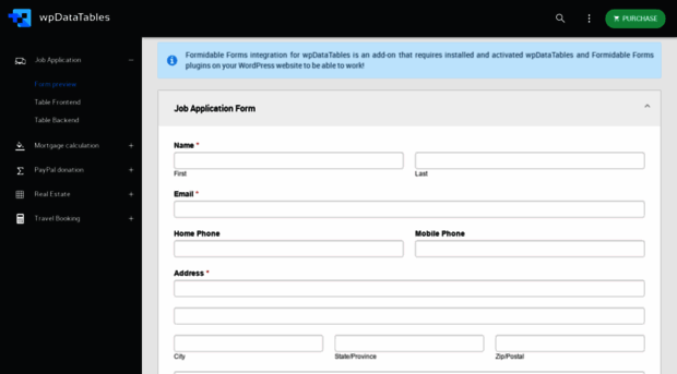 sandbox.formidable.wpdatatables.com