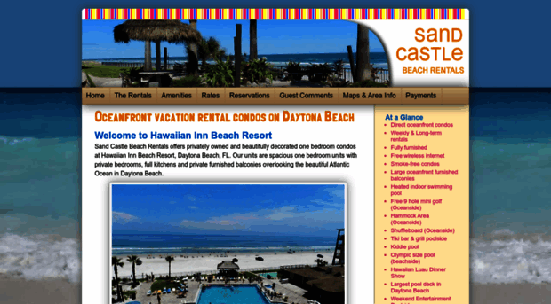 sandcastlebeachrentals.com