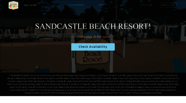 sandcastlebeachresort.com