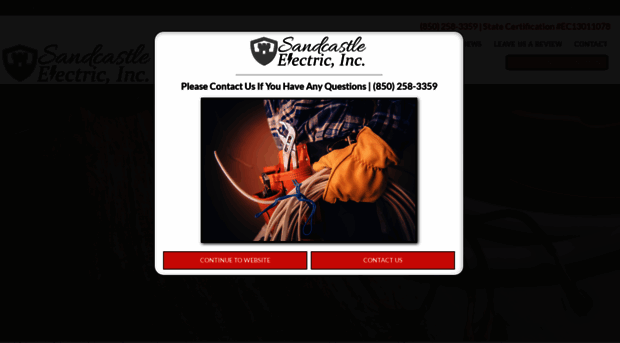 sandcastleelectricinc.com