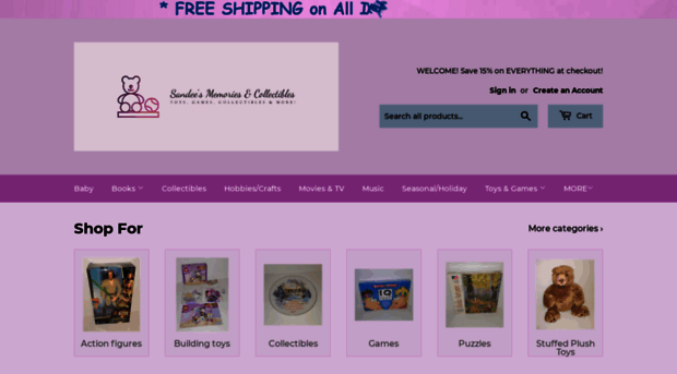 sandeesmemoriesandcollectibles.com