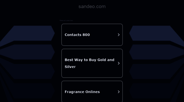 sandeo.com