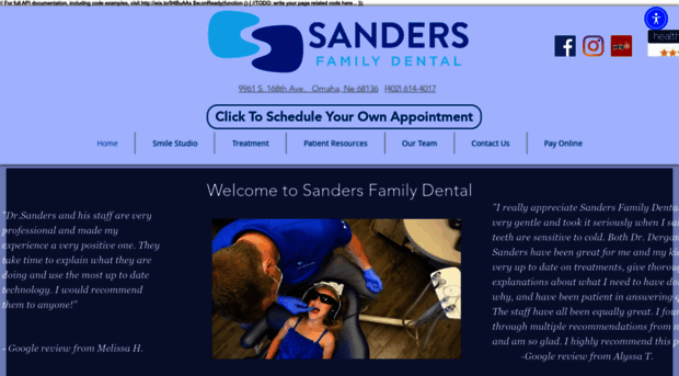 sandersfamilydent.com