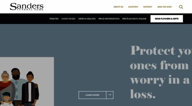 sandersfuneralhome.com