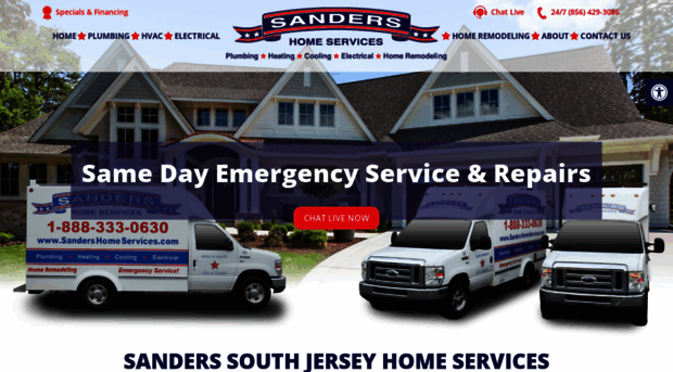 sandershomeservices.com