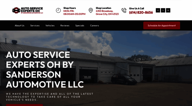 sandersonautomotiveservice.com