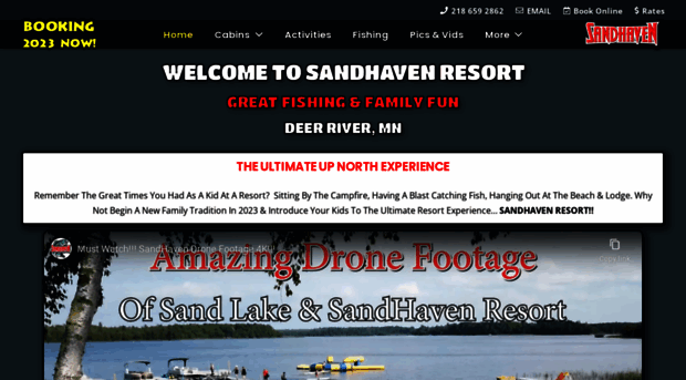 sandhavenresort.com