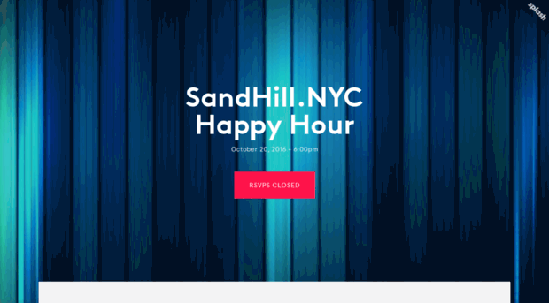 sandhillnychappyhour.splashthat.com