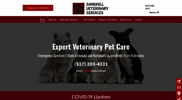 sandhillvet.com