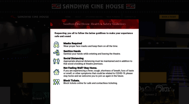 sandhyacinehouse.com