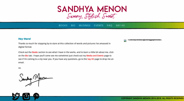 sandhyamenon.com