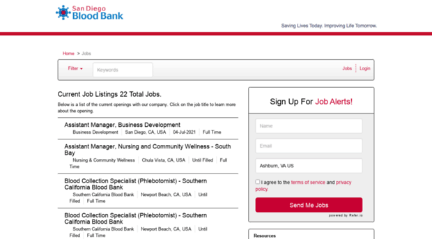 sandiegobloodbank.applicantpro.com