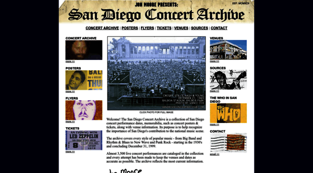 sandiegoconcertarchive.com