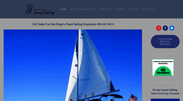 sandiegoluxurysailing.com