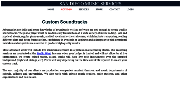 sandiegomusicservices.com