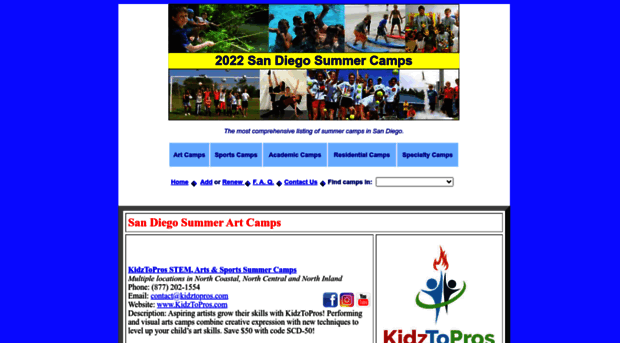 sandiegosummercamps.org