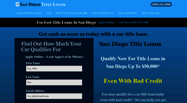 sandiegotitleloans.com