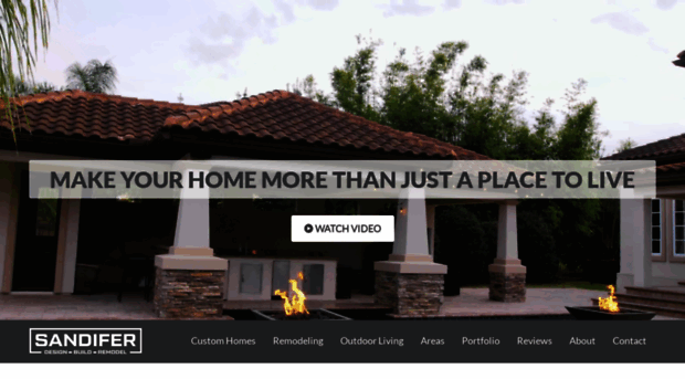 sandifercustomhomes.com