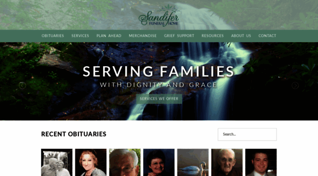 sandiferfuneralhome.com