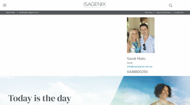 sandimatic.isagenix.com