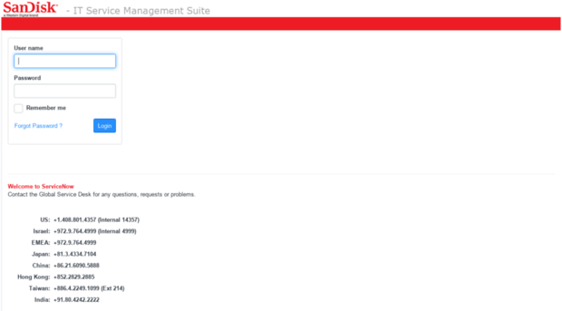 sandisk.service-now.com