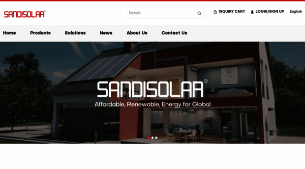 sandisolar.net