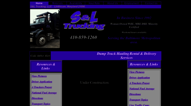 sandltrucking.com