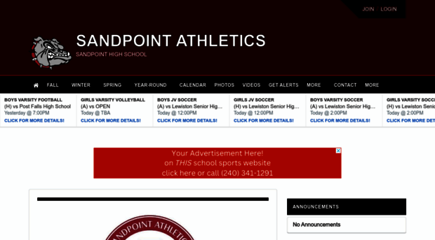 sandpointathletics.com