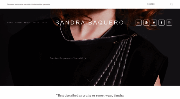 sandrabaquero.com