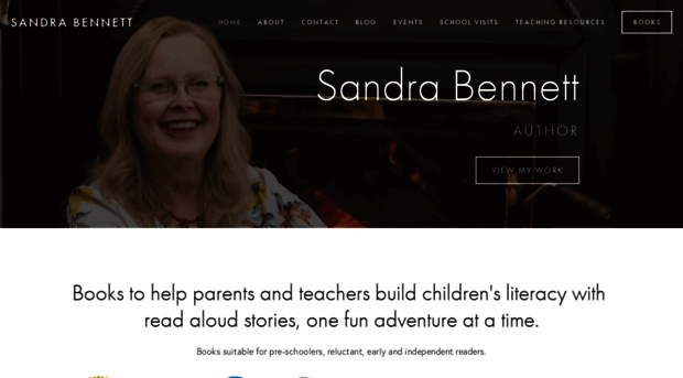 sandrabennettauthor.com