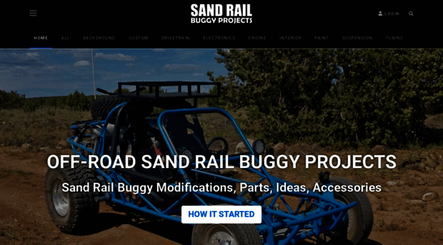sandrailbuggy.com