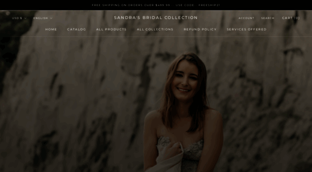 sandrasbridalcollection.com