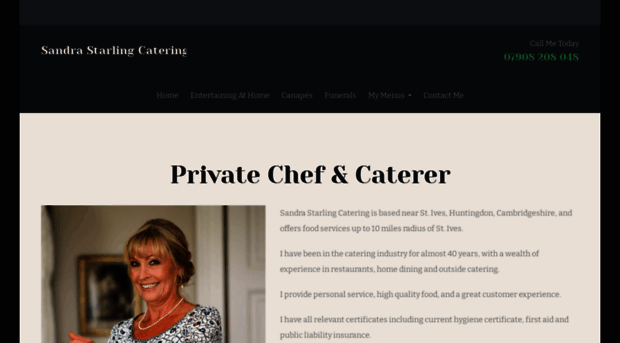 sandrastarlingcatering.co.uk