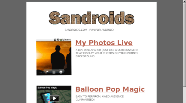 sandroids.com