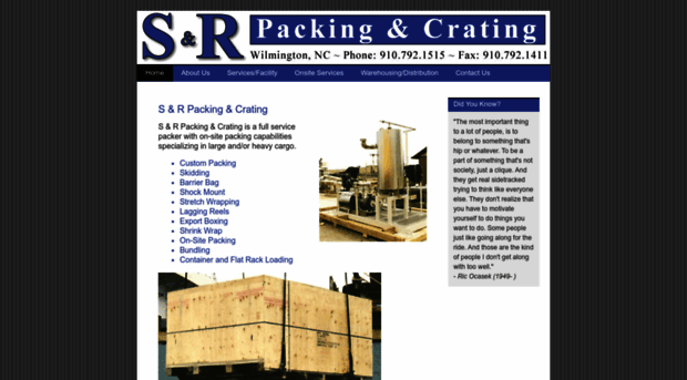 sandrpackingnc.com