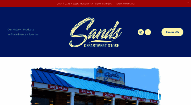 sandsdepartmentstore.com