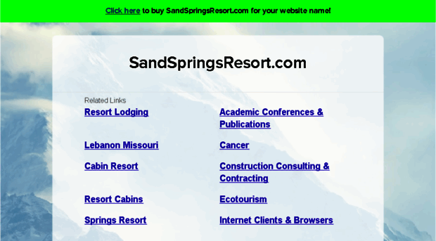 sandspringsresort.com