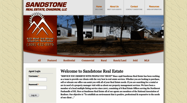 sandstonerealestate.net