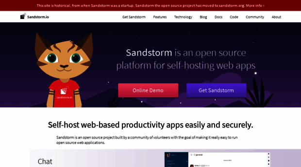 sandstorm.io