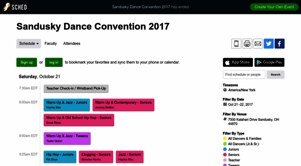 sanduskydanceconvention2017.sched.com