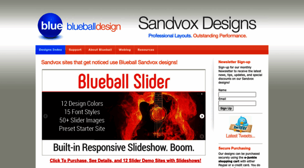 sandvoxdesigns.blueballdesign.com