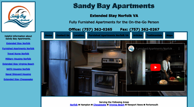 sandybayapartments.com