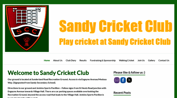 sandycricketclub.co.uk