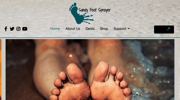 sandyfeetsprayer.com