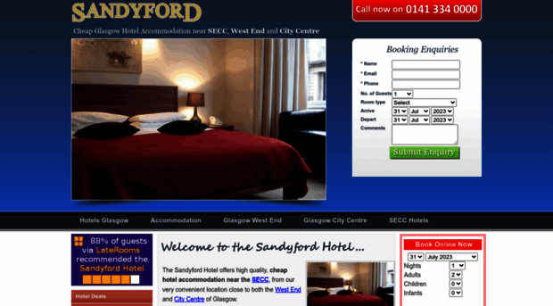 sandyfordhotelglasgow.com